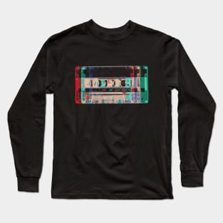 Mix Tape Glitch Long Sleeve T-Shirt